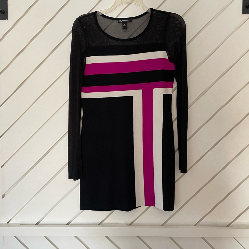 Sheer sleeve dressy dress